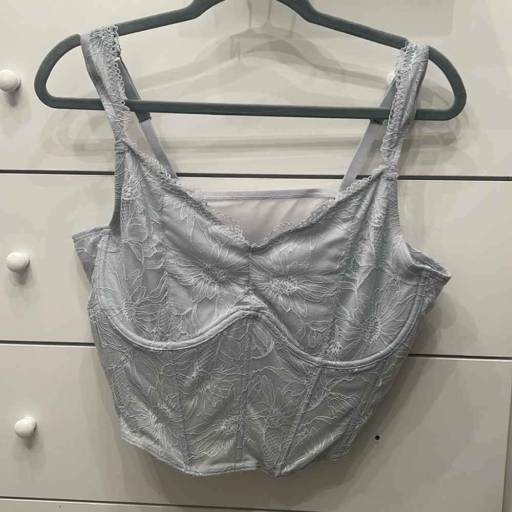 Gilly Hicks lace bustier